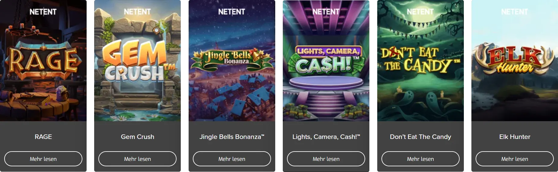 NetEnt Video-Slots bei Casinobutler – spannende Spielautomaten