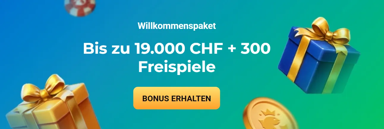 Joo Casino Willkommensbonus-Paket und Freispiele für Neukunden