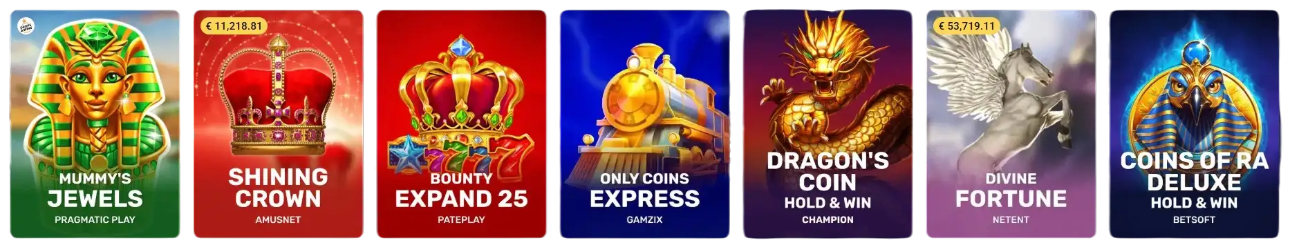 Progressive Jackpots und riesige Gewinnmöglichkeiten im Joo Casino