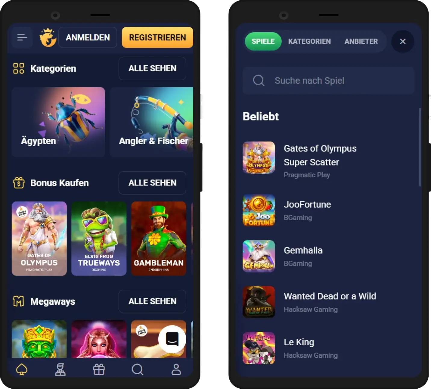 Joo Casino Mobile App für Android und iOS Smartphone-Nutzer
