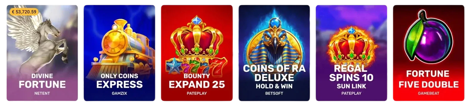 Große Auswahl an Online Spielautomaten und Video Slots bei LuckyHunter