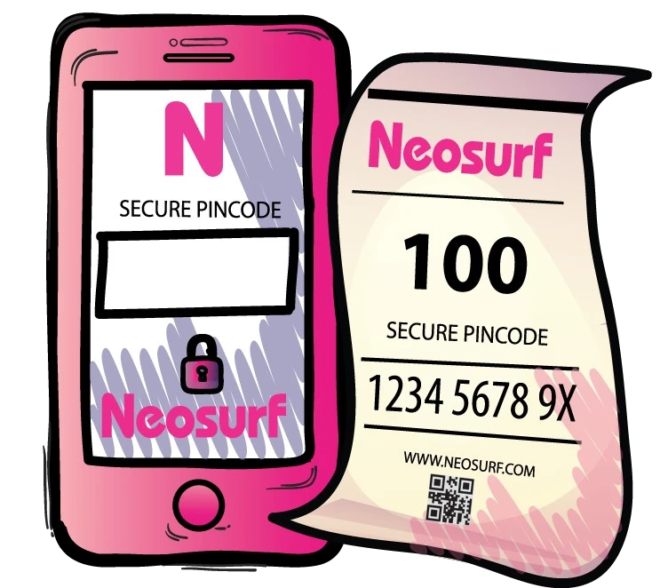 Neosurf Prepaid-Guthabenkarte: Einfache Einzahlung ohne Bankdaten