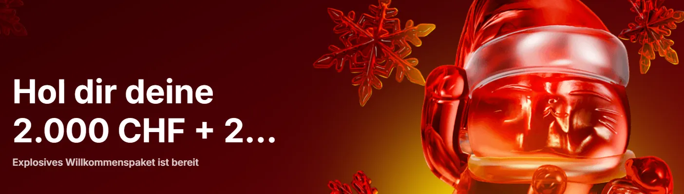 Vulkanspiele Casino Bonus für neue Spieler in der Schweiz